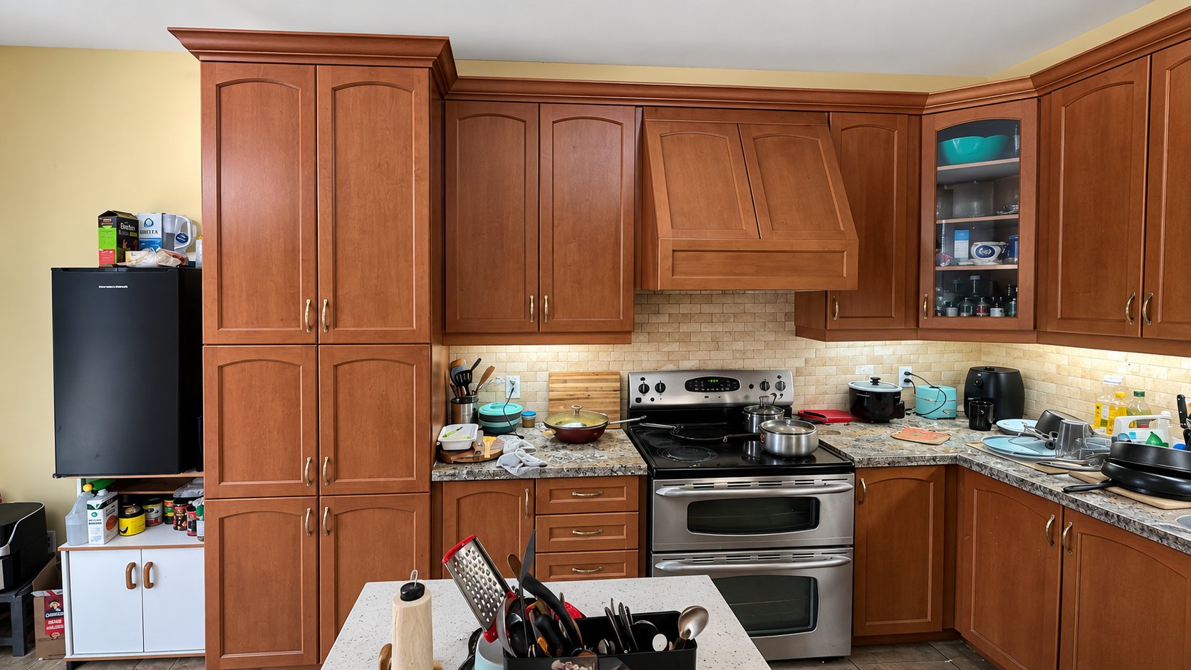 Kitchen before renovation by Canadian Designs